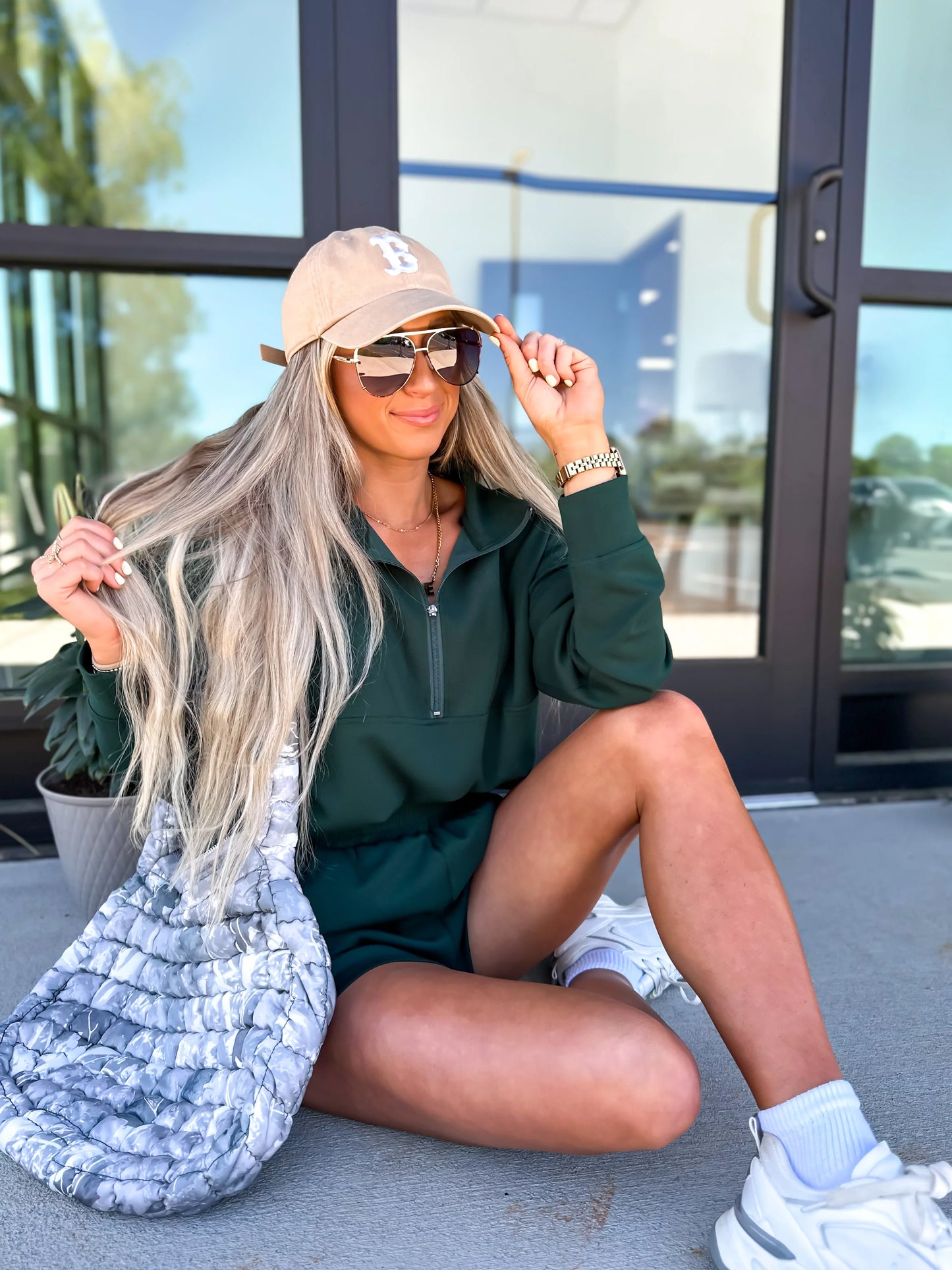 Hunter Green Scuba Pullover