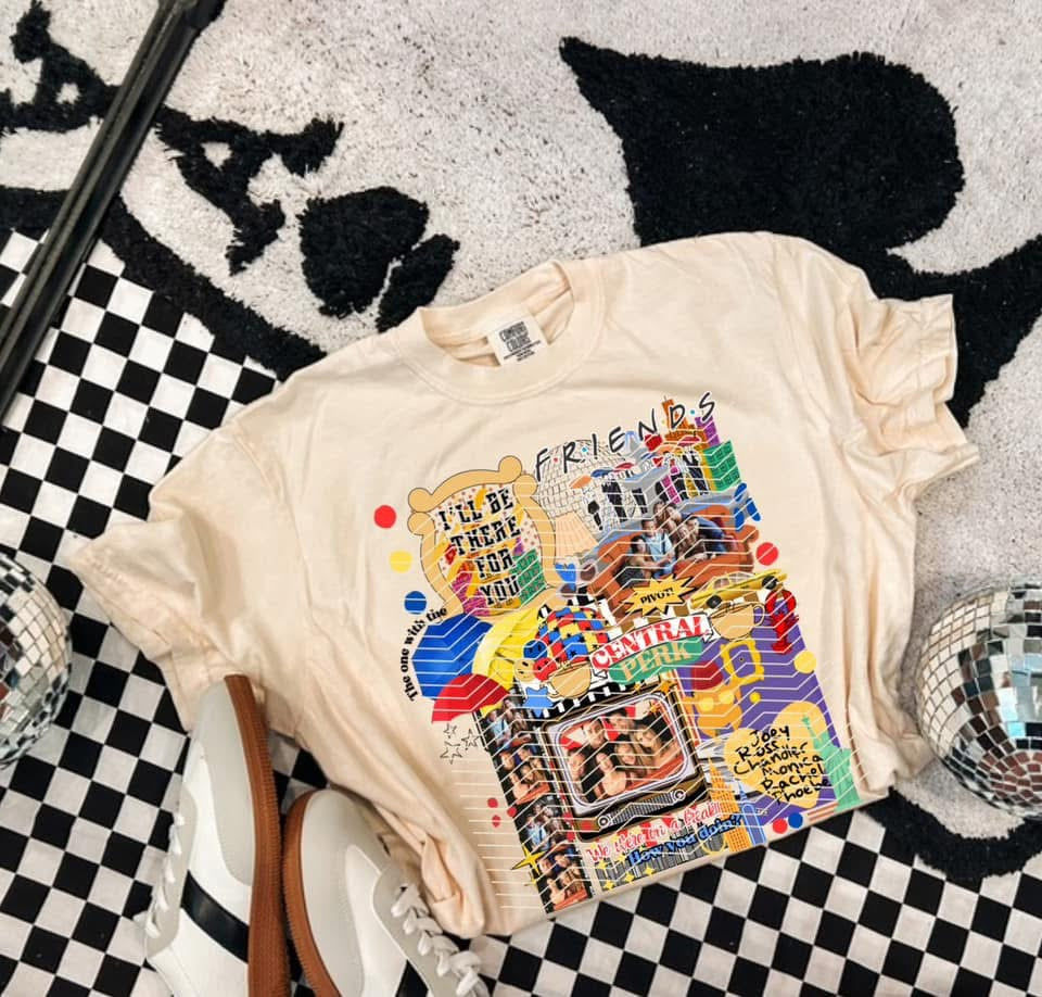 I’ll Be There For You Collage Tee