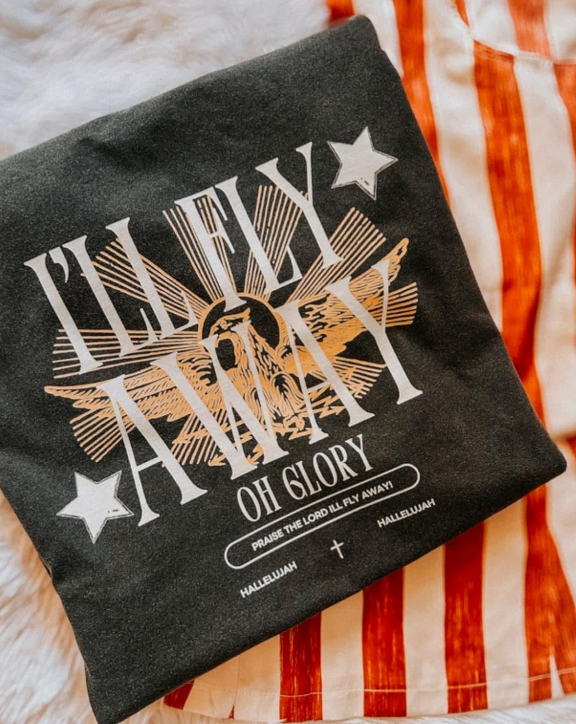 I’ll Fly Away Oh Glory Comforter Colors Tee