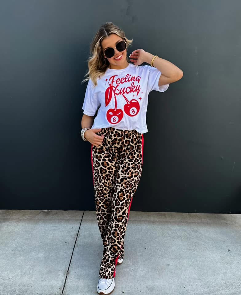 Feeling Lucky Cropped Tee
