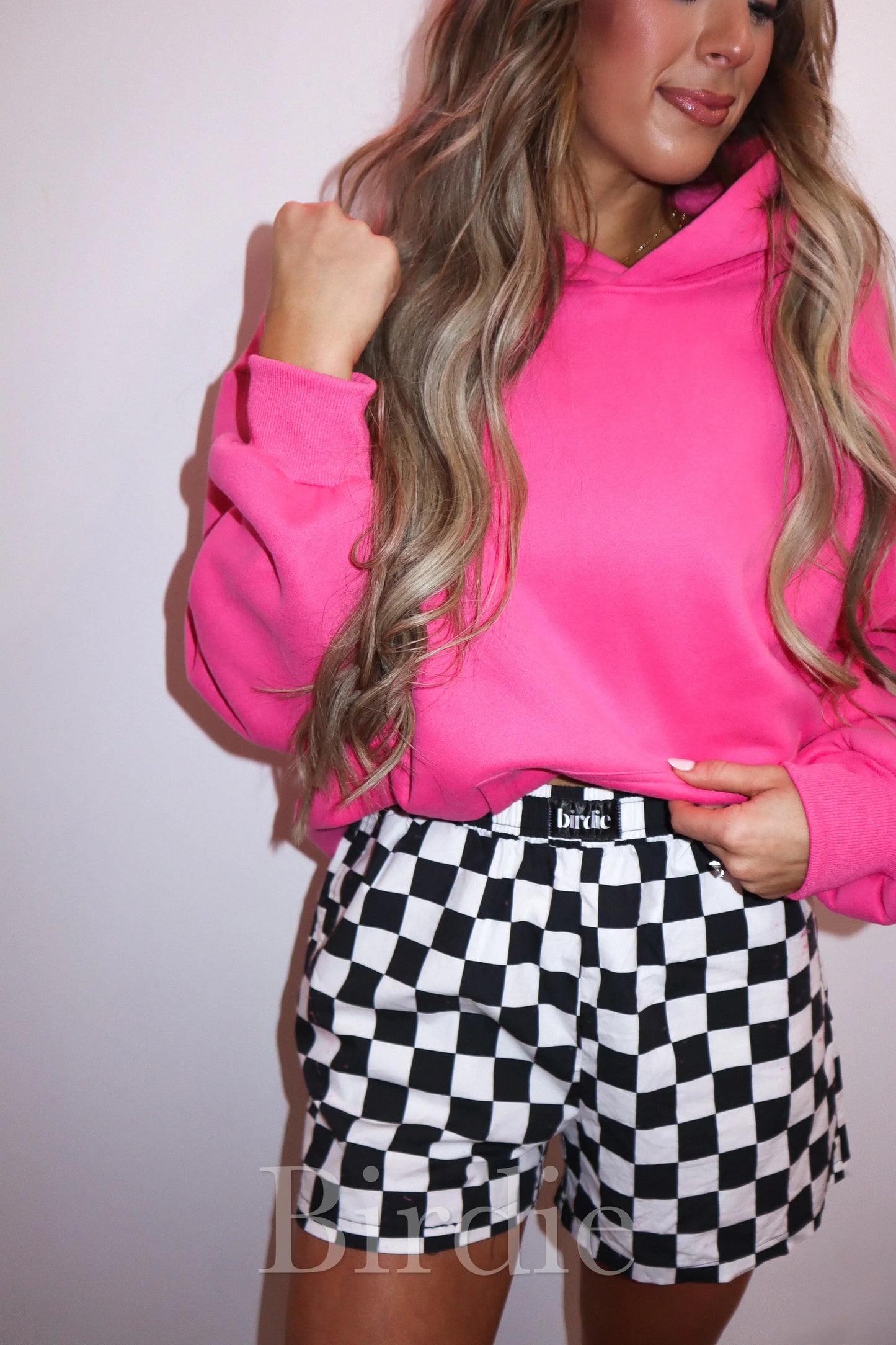 Checkered Boxer Shorts