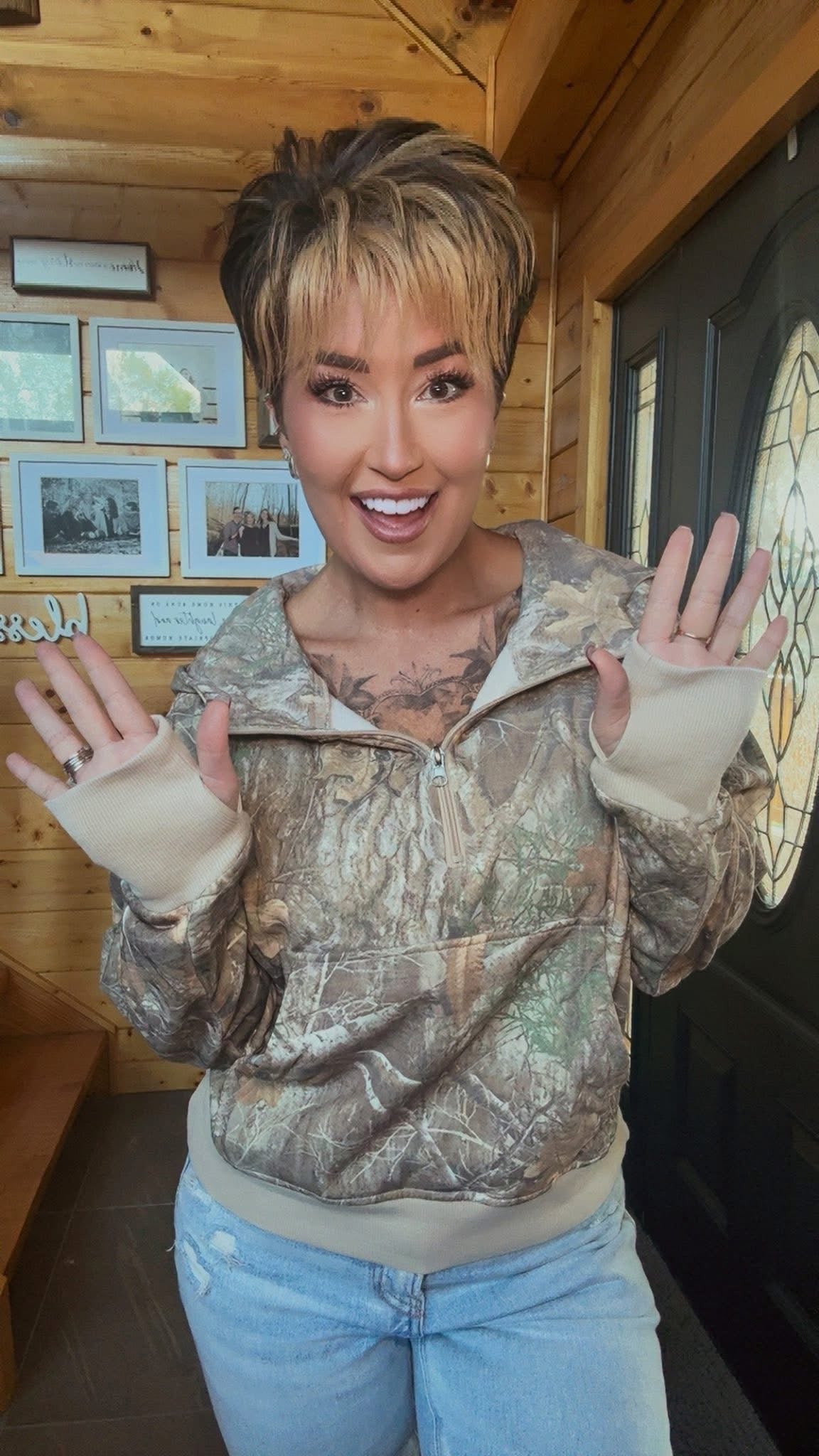 Easy Does It Camo Pullover