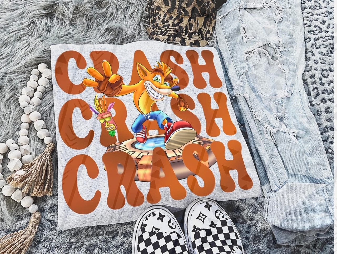 Crash Toddler and Youth Short Sleeve Tee