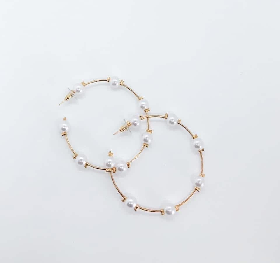 Paisley Pearl Earrings