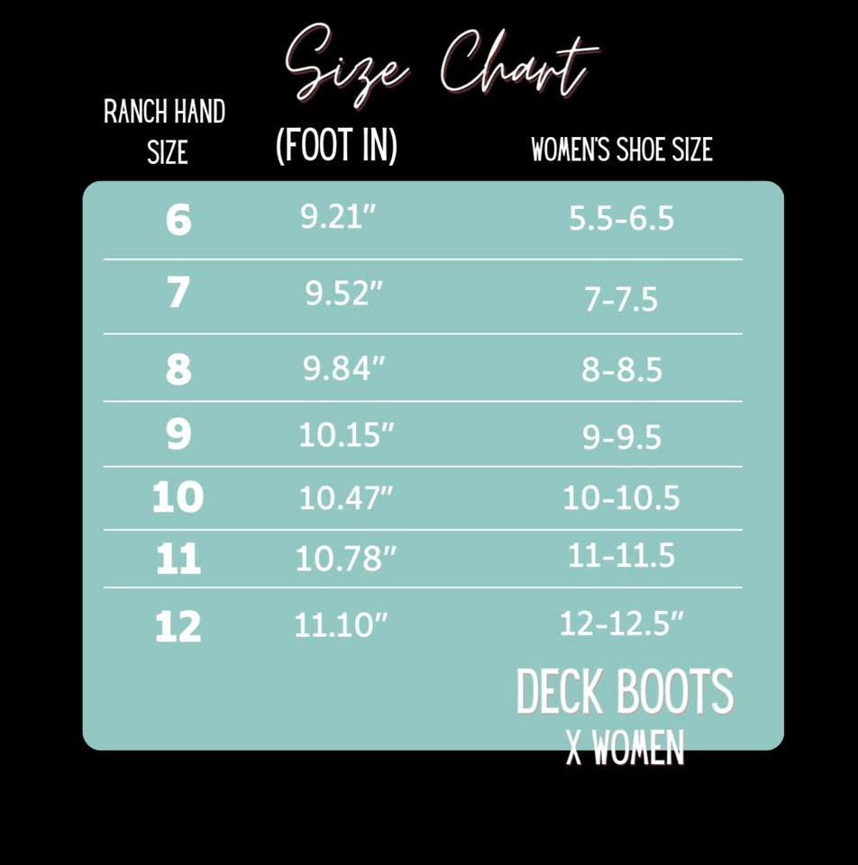 Adult Checkered Deck Boots