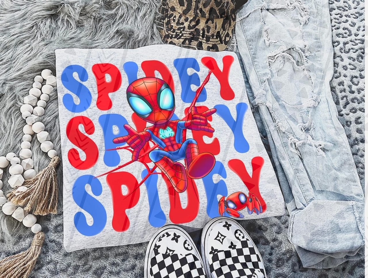 Spidey Toddler and Youth Short Sleeve Tee