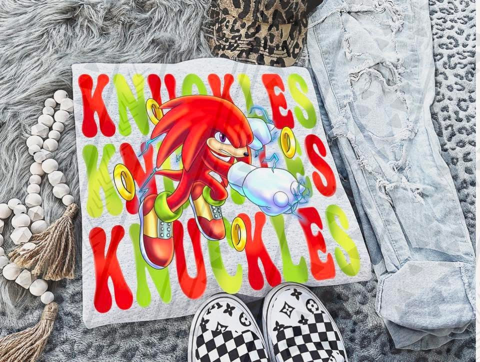 Knuckles Toddler and Short Sleeve Tee