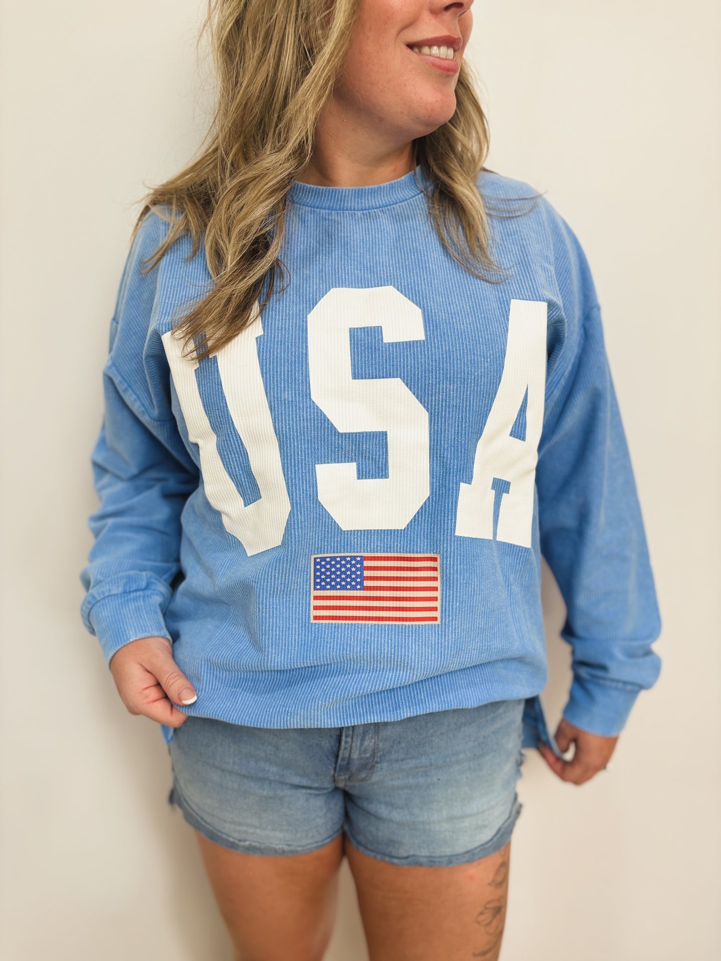 USA Corded Pullover