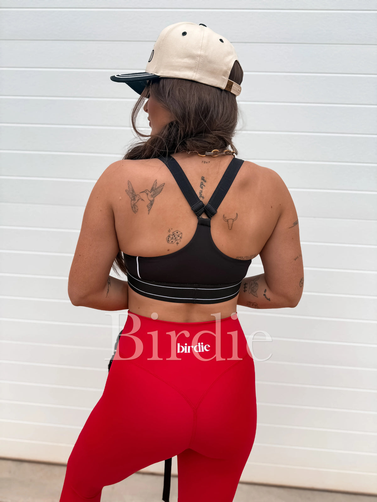 Active Leggings in Red