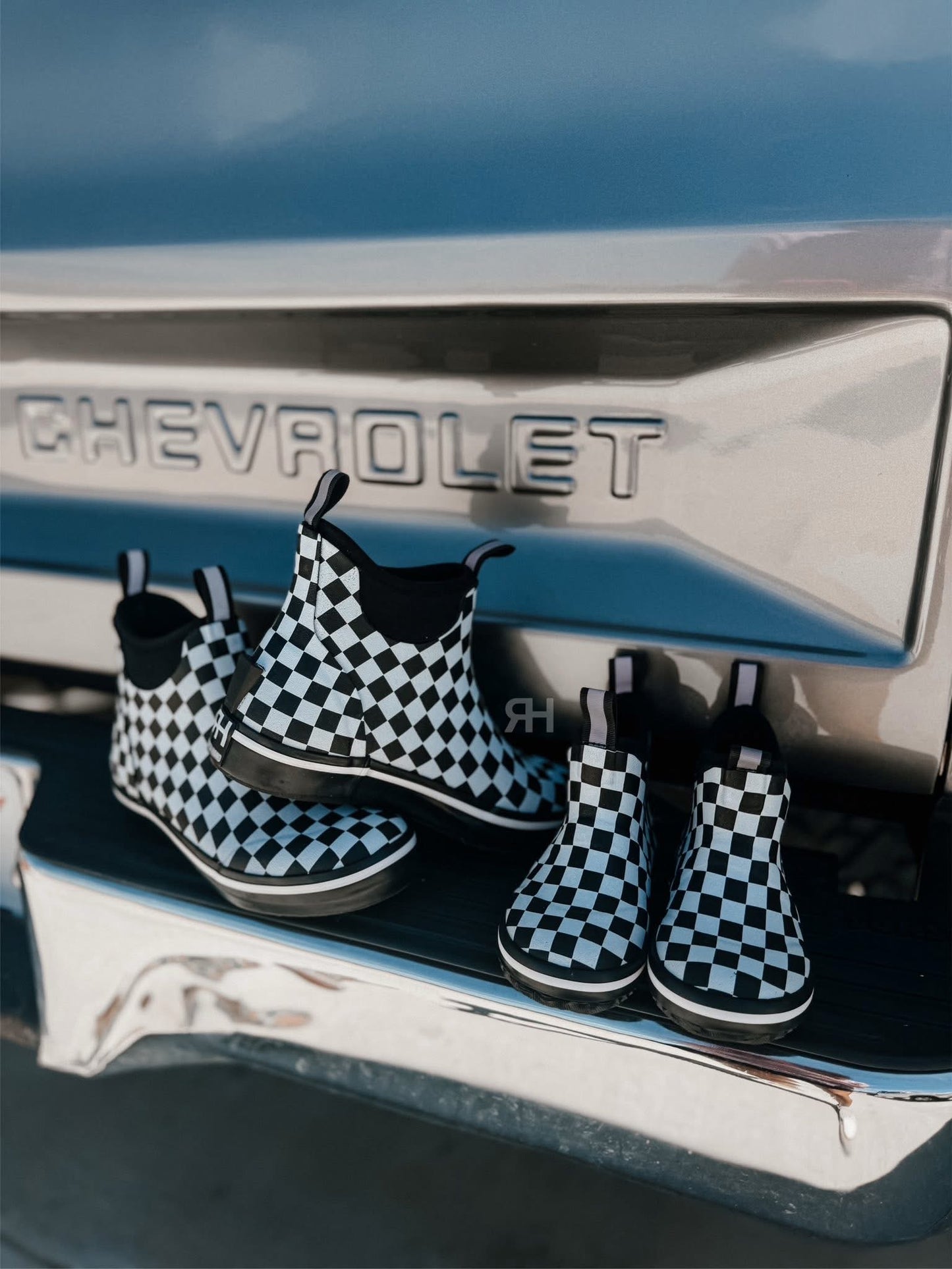 Adult Checkered Deck Boots