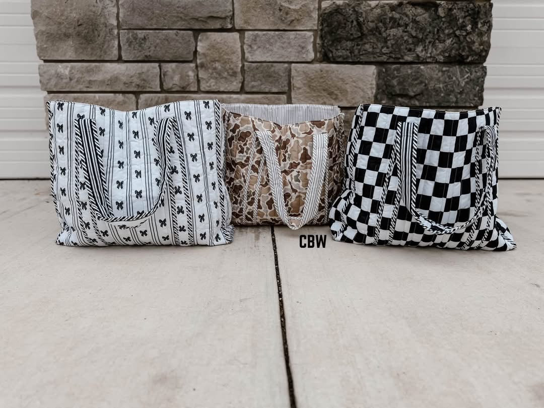 PRE ORDER Sutton Luxe Camo Tote