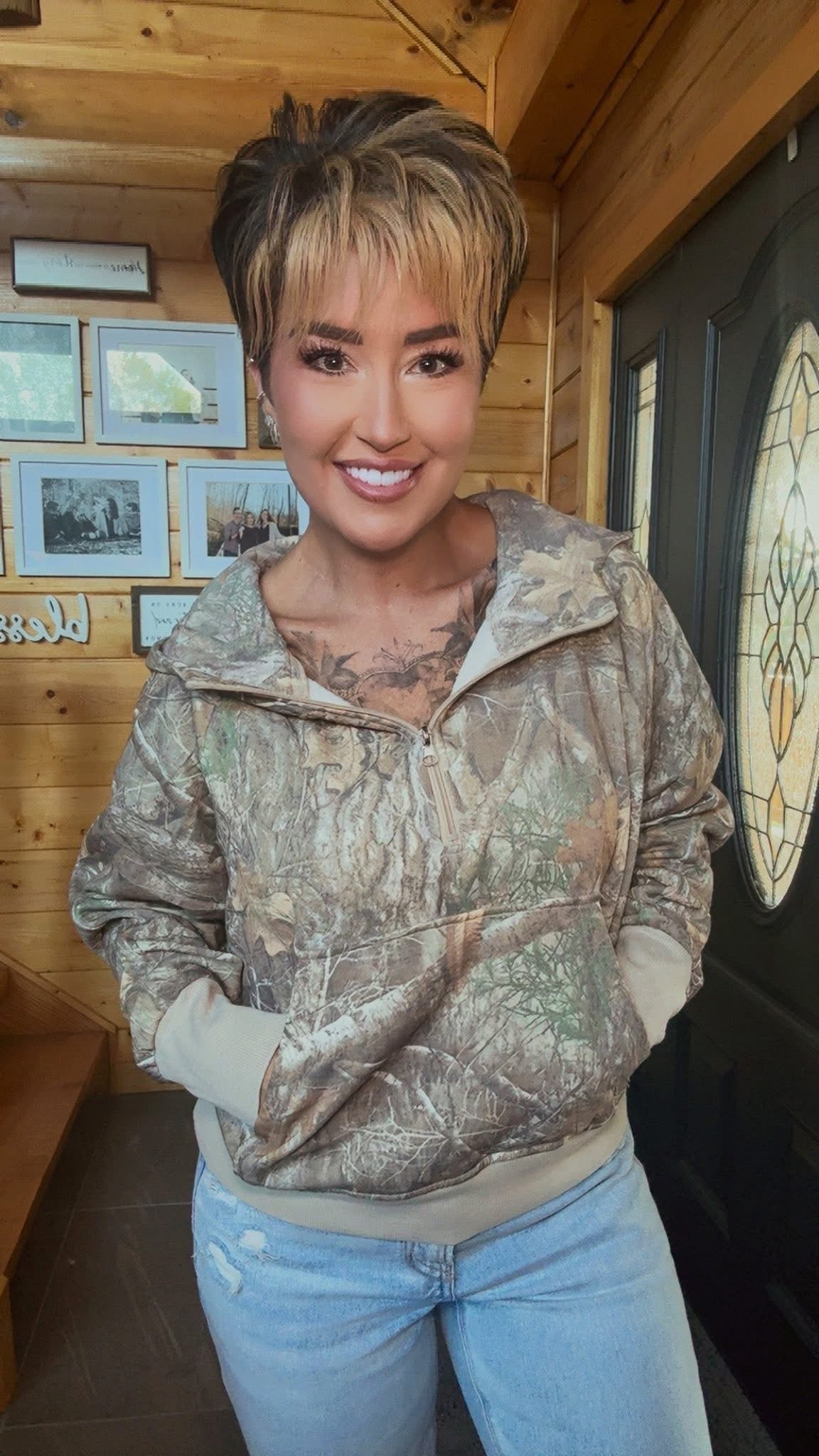 Easy Does It Camo Pullover