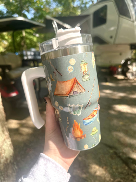 Camping 20oz. Tumbler