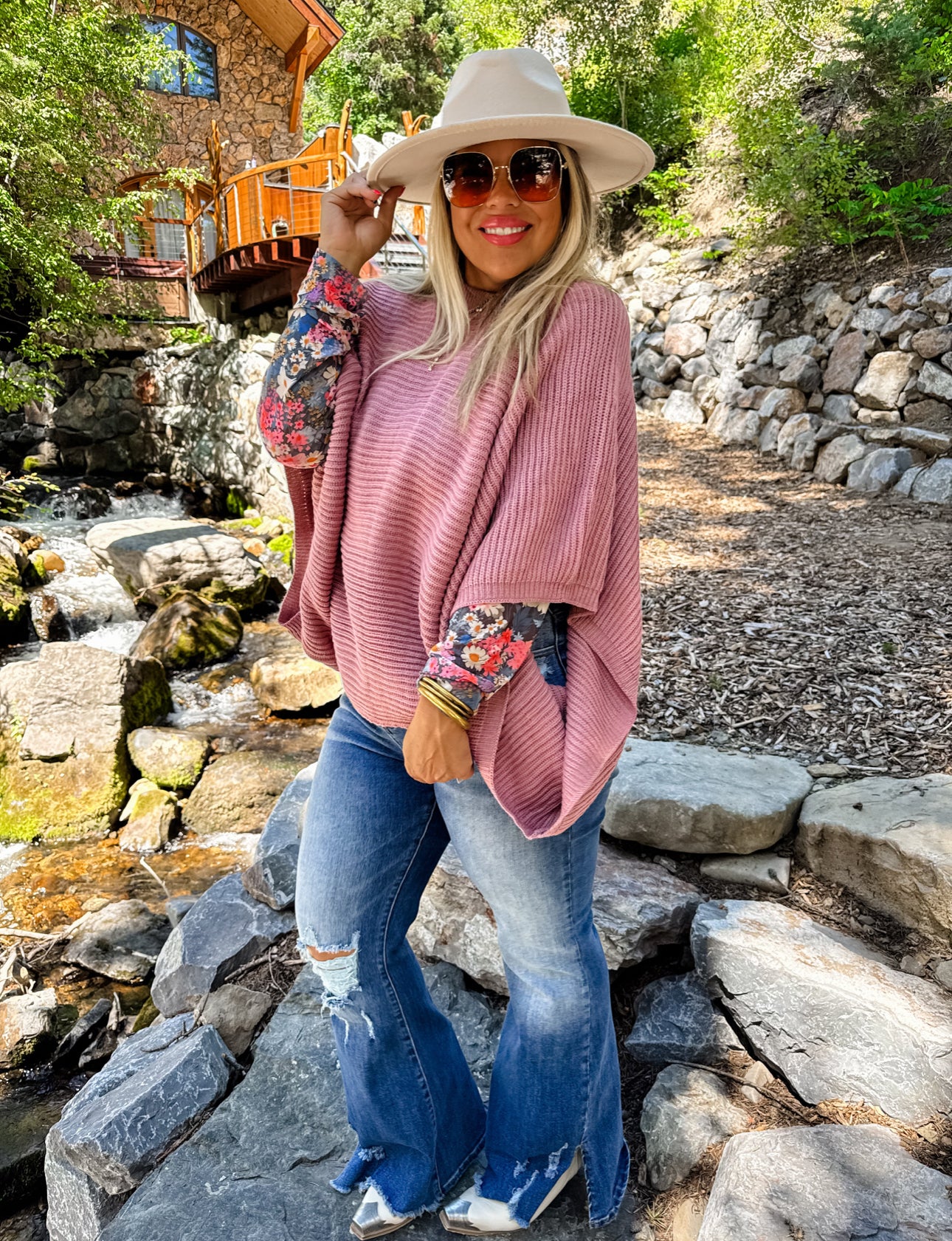 Meg Pullover Poncho