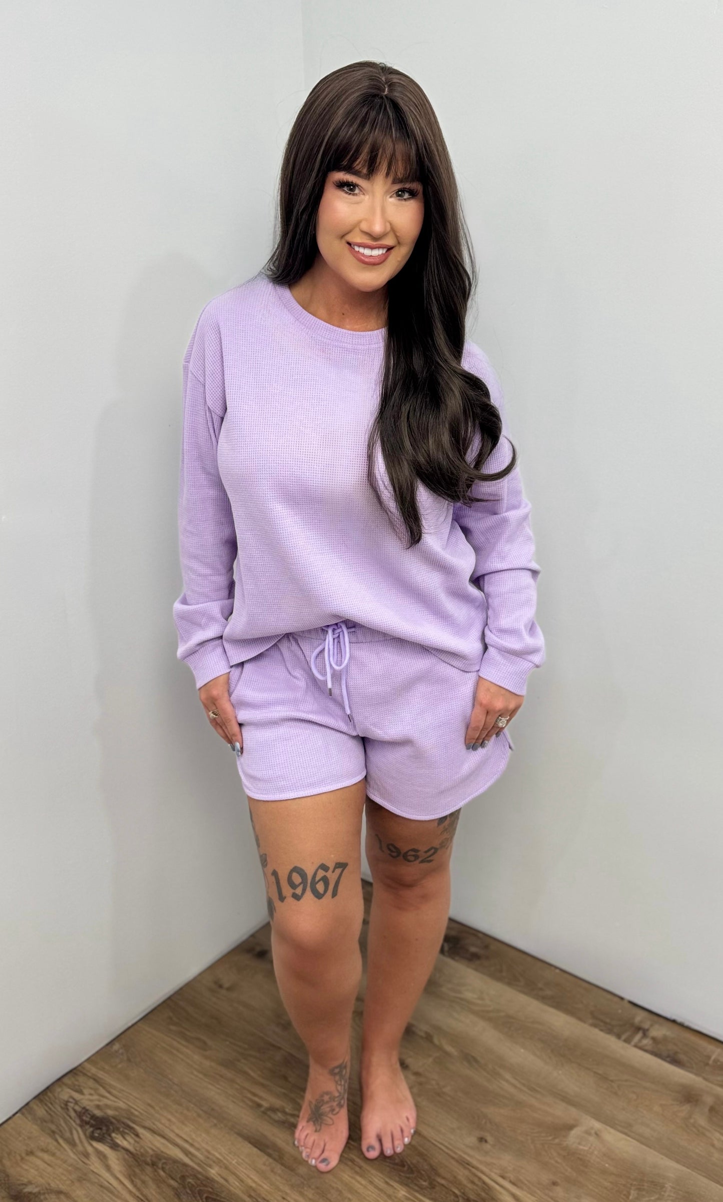 Waffle Knit Spring Set
