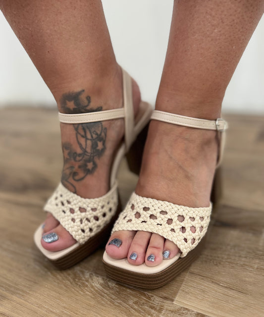 Hayden Woven Spring Heels