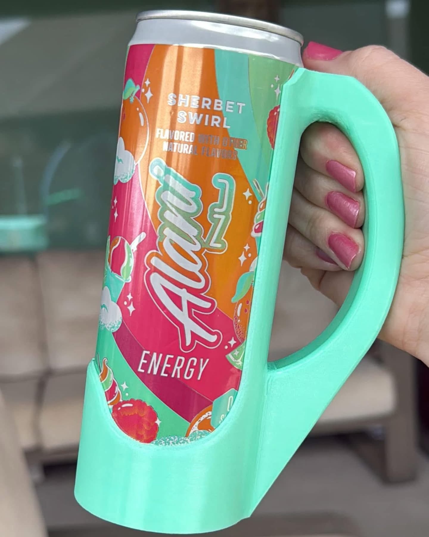 SIPZEY Sherbet Mint Handle and Lid